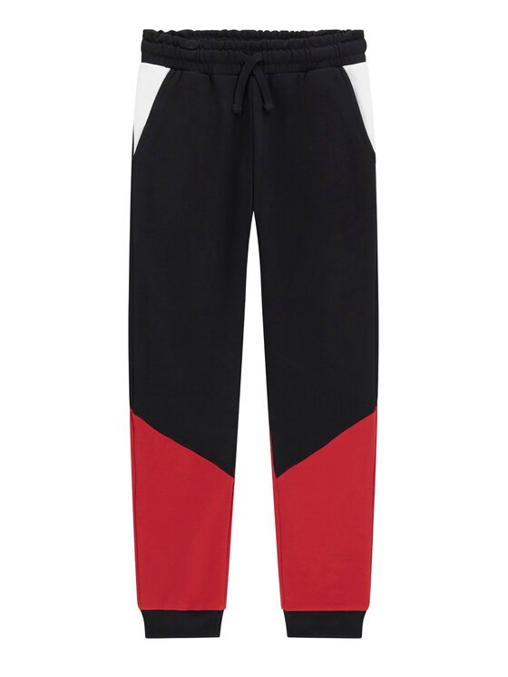 GUESS Pantaloni trening L6BB05 K6072 Verde închis Regular Fit