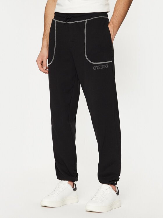 GUESS Pantaloni trening U5RB00 KCO31 Regular Fit