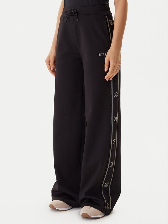 GUESS Pantaloni trening V5BB12 KCX22 Wide Leg