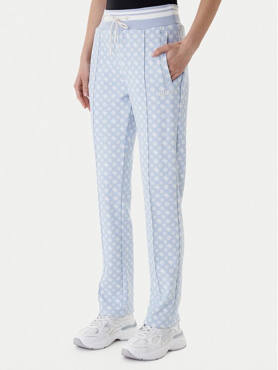 GUESS Pantaloni trening V5YB20 KB212 Albastru celest Regular Fit