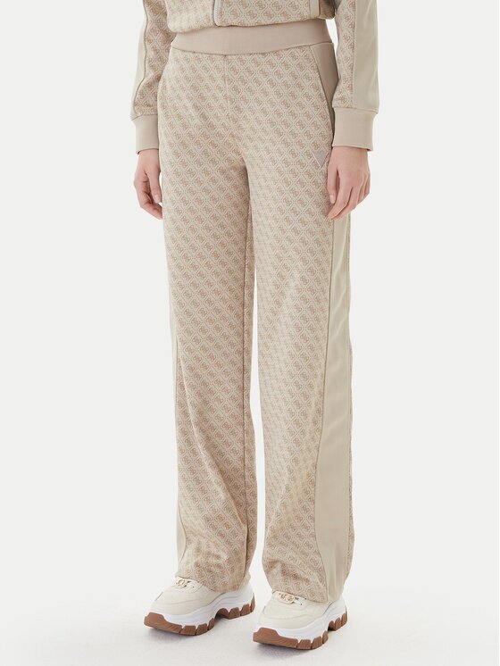 GUESS Pantaloni trening V6RB09 K2042 Wide Leg