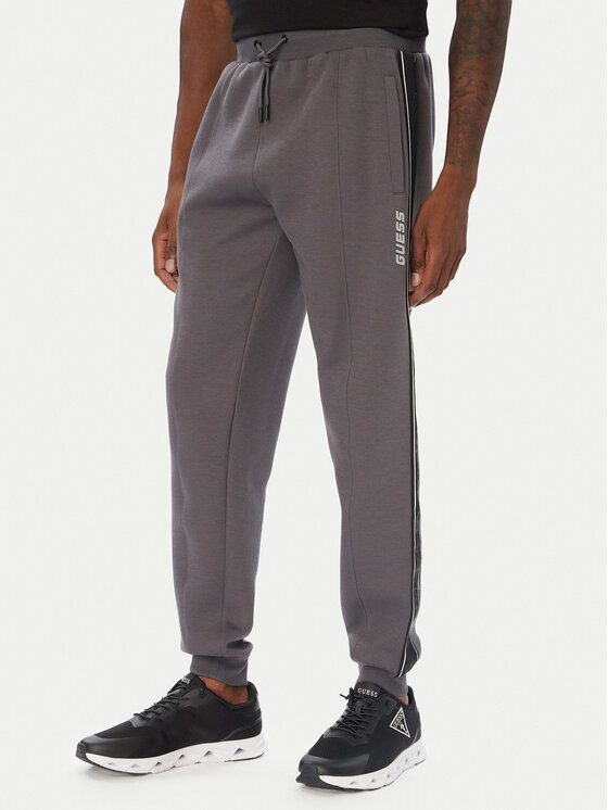 GUESS Pantaloni trening Z2YB09 KB3P2 Gri închis Regular Fit