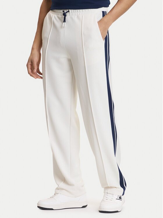 GUESS Pantaloni trening Z6GB14 K3211 Écru Regular Fit