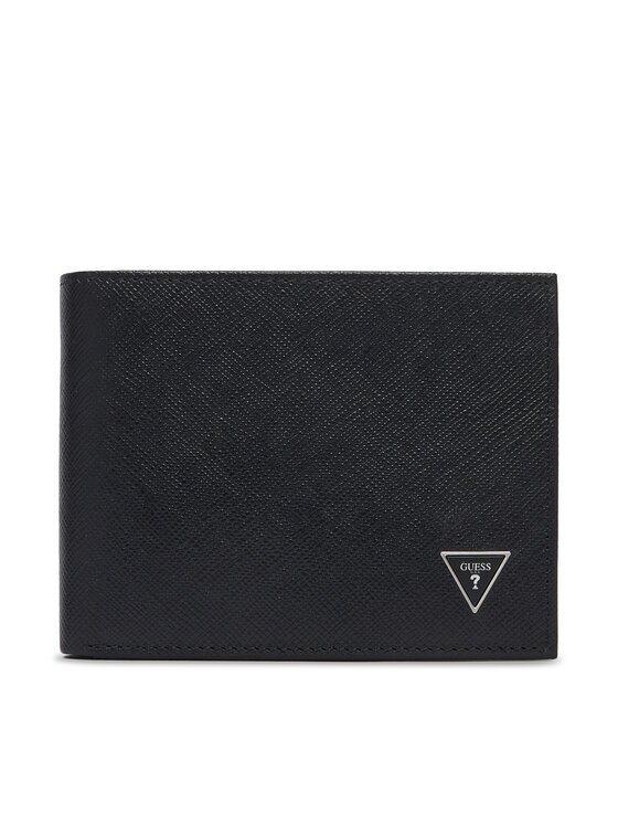 GUESS Portofel SMMISL LEA20 Negru
