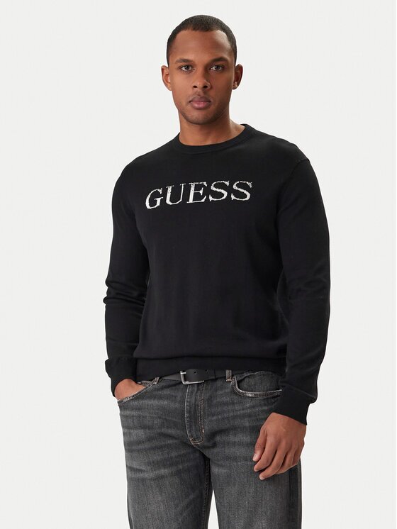 GUESS Pulover M6RR19 Z4451 Regular Fit