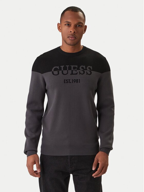 GUESS Pulover M6RR20 Z4492 Regular Fit