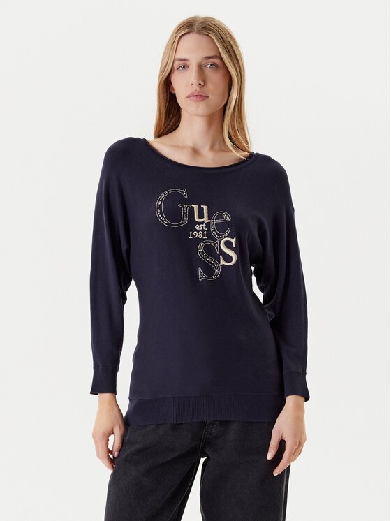 GUESS Pulover W5YR22 Z2NQ2 Regular Fit