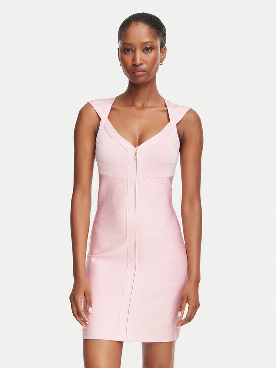 GUESS Rochie cocktail W6YKAQ Z1265 Slim Fit
