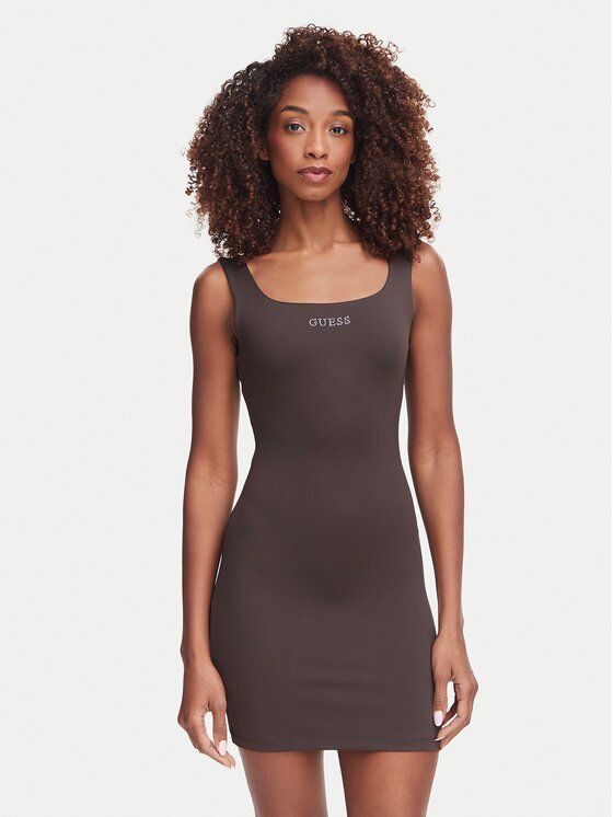 GUESS Rochie de vară V6YK07 K4711 Slim Fit
