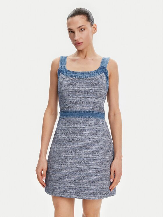 GUESS Rochie de zi W5GK77 WH610 Slim Fit