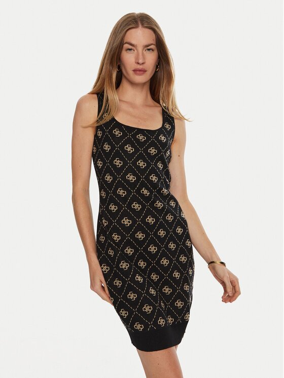 GUESS Rochie tricotată Sarah W4BK98 Z3JD2 Slim Fit