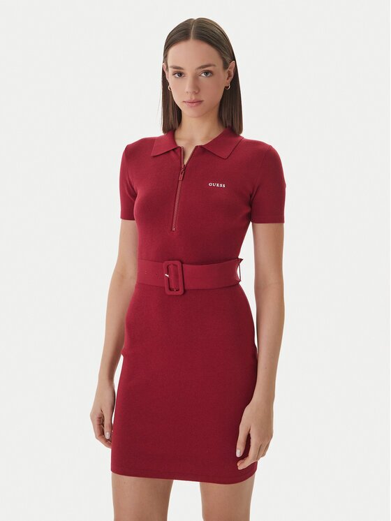 GUESS Rochie tricotată V6RK08 Z4642 Slim Fit