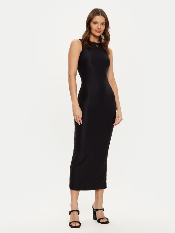 GUESS Rochie tricotată W4YK0J KCDE0 Slim Fit