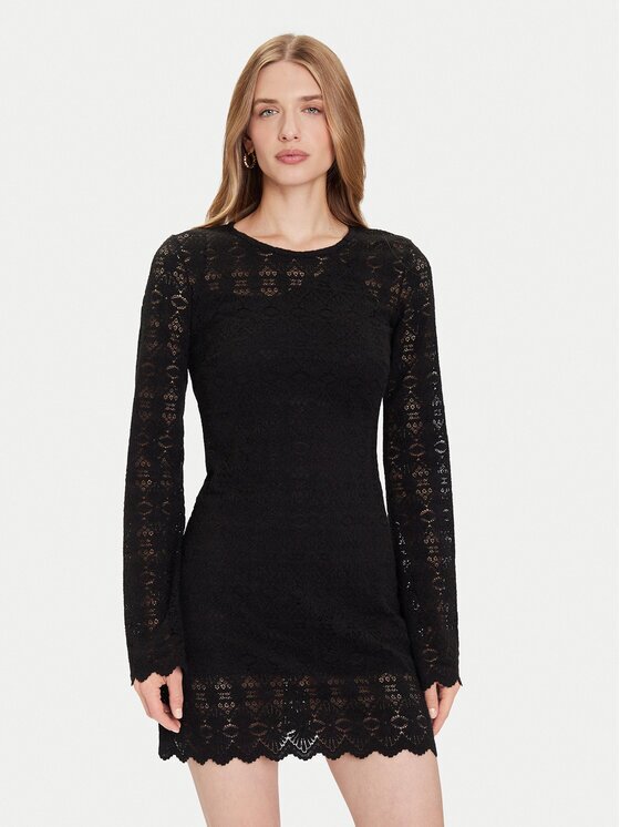 GUESS Rochie tricotată W5BK35 K1180 Slim Fit