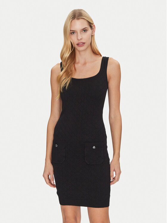 GUESS Rochie tricotată W5RK17 Z2YJ2 Slim Fit
