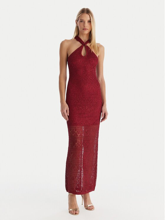 GUESS Rochie tricotată W5YK48 Z37G0 Slim Fit