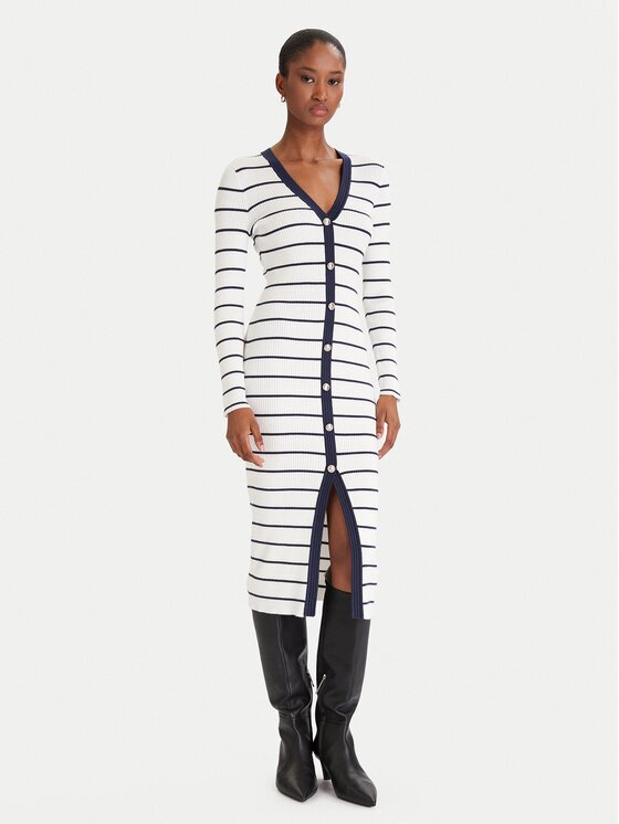 GUESS Rochie tricotată W5YK98 Z2YK2 Slim Fit
