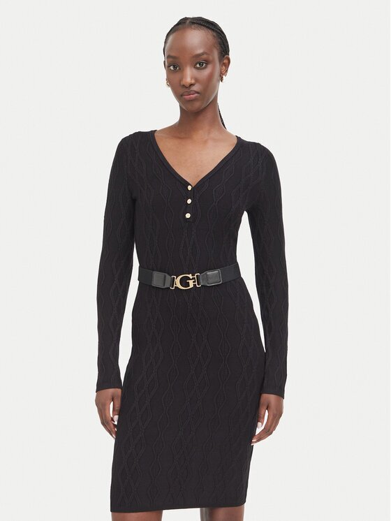 GUESS Rochie tricotată W6BK62 Z1567 Regular Fit
