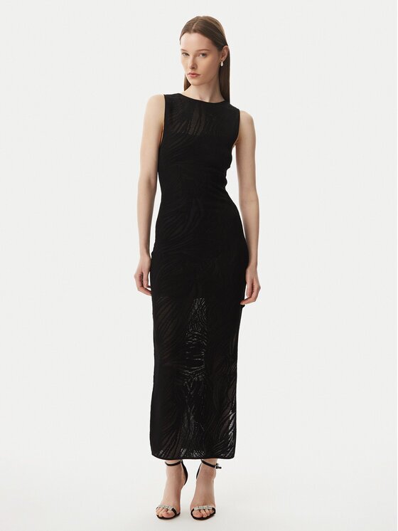 GUESS Rochie tricotată W6GKAX Z0981 Slim Fit