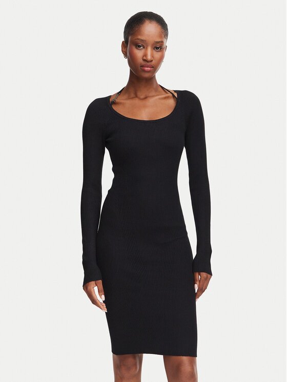 GUESS Rochie tricotată W6YK33 Z0968 Regular Fit