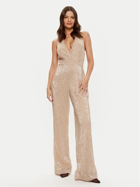GUESS Salopetă W5RD77 KCNB0 Regular Fit