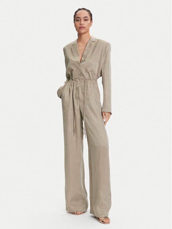 GUESS Salopetă W5YD14 WH5N2 Regular Fit