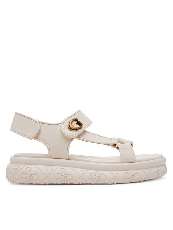 GUESS Sandale FLJLAN ELE03 Écru