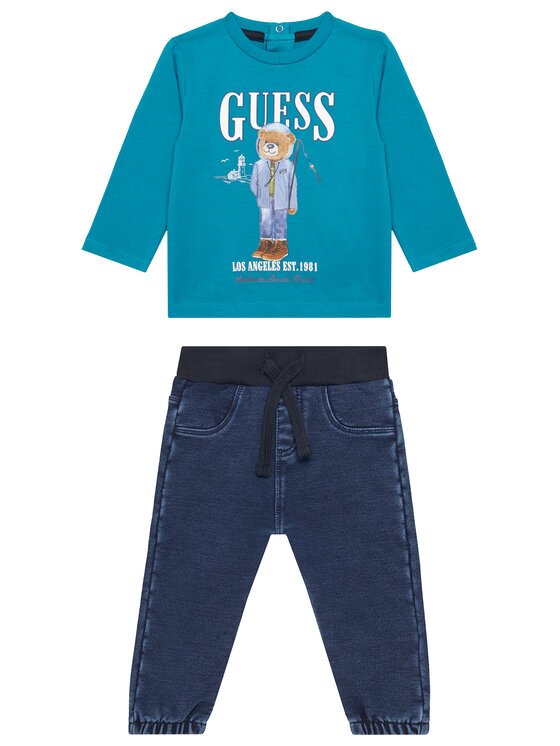 GUESS Set bluză și pantalon I5BG13 I3Z14 Regular Fit