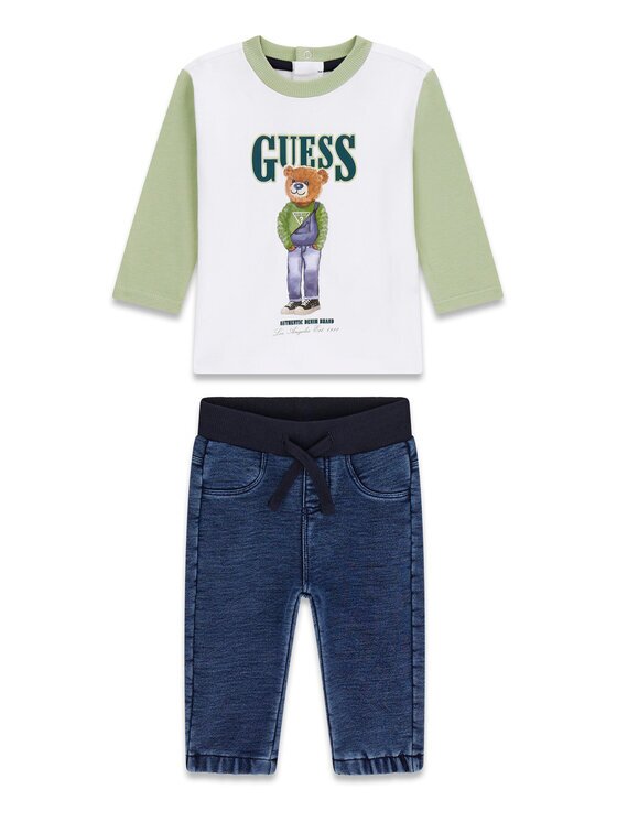 GUESS Set bluză și pantalon I6RG17 K8HM4 Regular Fit