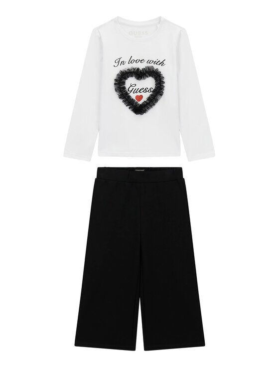 GUESS Set bluză și pantalon K6RG04 K6YW0 Regular Fit