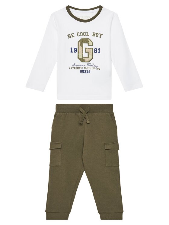 GUESS Set bluză și pantalon N5YG06 K8HM4 Regular Fit