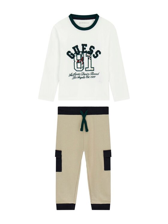 GUESS Set bluză și pantalon N6YG03 K4079 Regular Fit