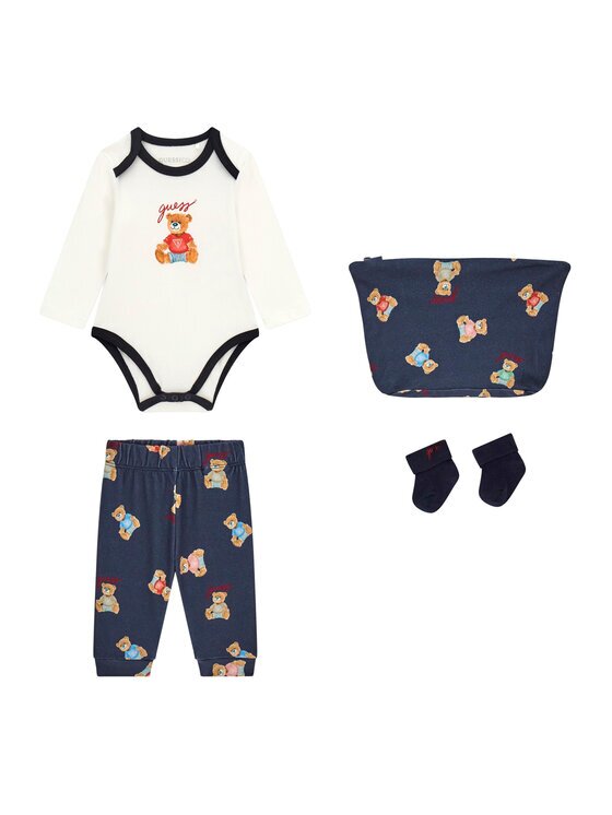 GUESS Set body pantaloni și șosete H6YG08 K4134