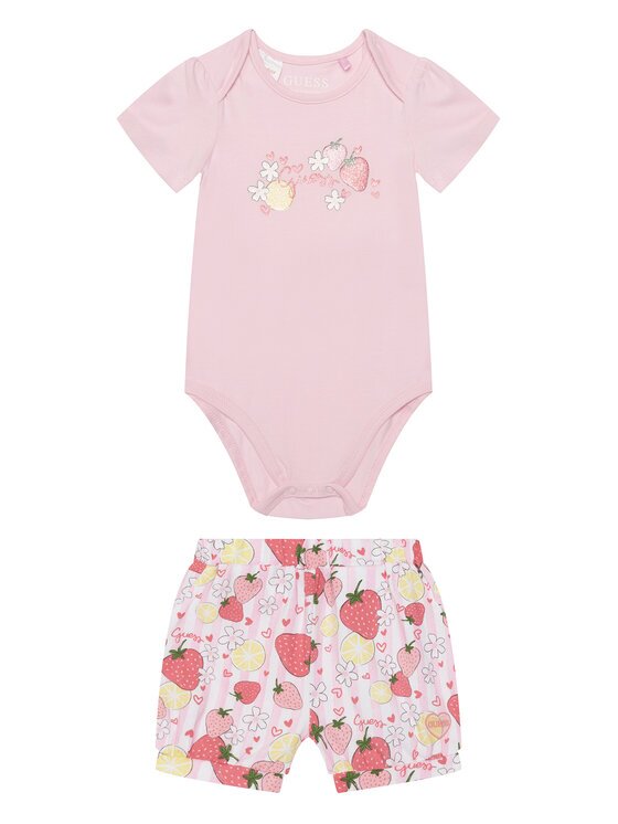 GUESS Set body și pantaloni scurți S6GG05 K6YW4 Regular Fit
