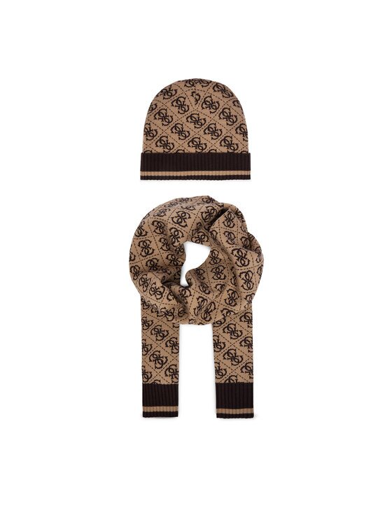 GUESS Set Fular și Căciulă GFBOXM P6102