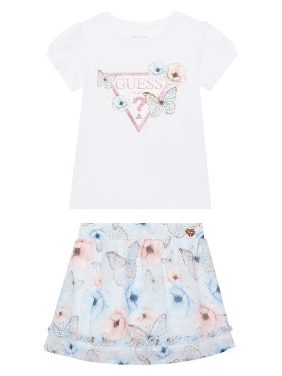 GUESS Set tricou și fustă K6RG07 K6YW0 Regular Fit