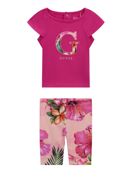 GUESS Set tricou și leggings A6GG05 K6YW4 Regular Fit