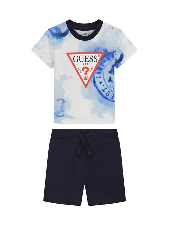 GUESS Set tricou și pantaloni scurți I6GG00 K8HM4 Regular Fit