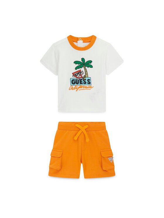 GUESS Set tricou și pantaloni scurți I6GG06 K8HM4 Regular Fit