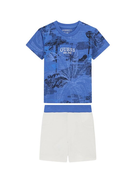 GUESS Set tricou și pantaloni scurți I6GG10 K8HM4 Regular Fit