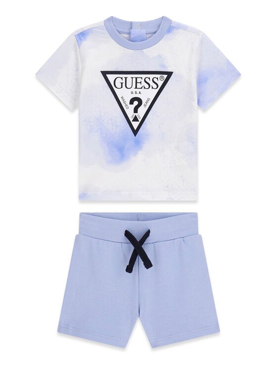 GUESS Set tricou și pantaloni scurți I6RG08 K8HM4 Regular Fit