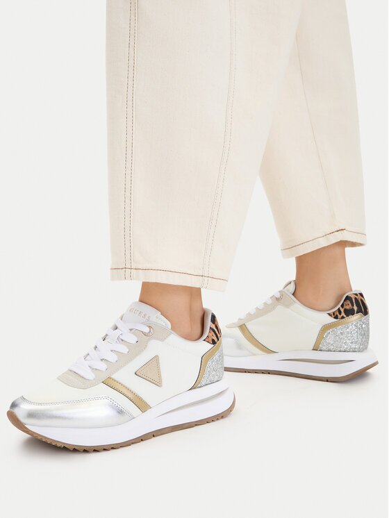 GUESS Sneakers FLP2EG PEL12 Écru