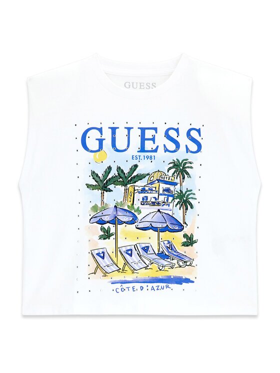 GUESS Top J6GI12 K8HM4 Regular Fit