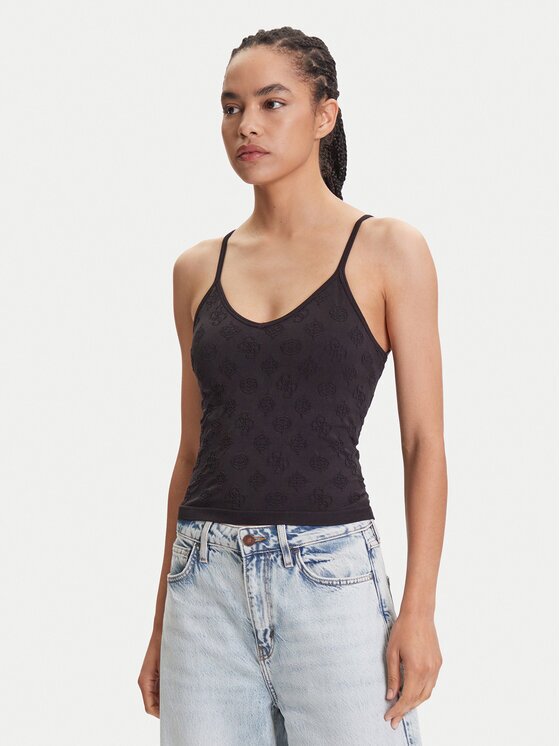 GUESS Top V5YP05 Z3OA0 Slim Fit