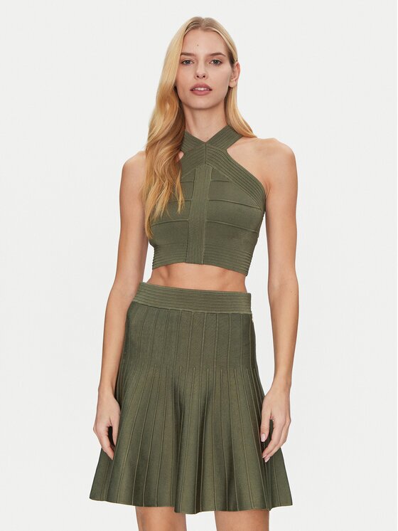 GUESS Top W5GR32 Z2XY0 Slim Fit