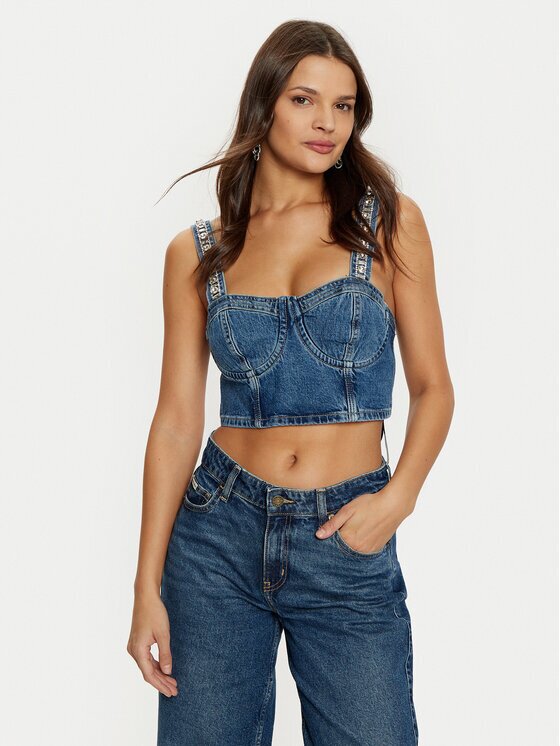 GUESS Top W5RH03 D5ACC Slim Fit