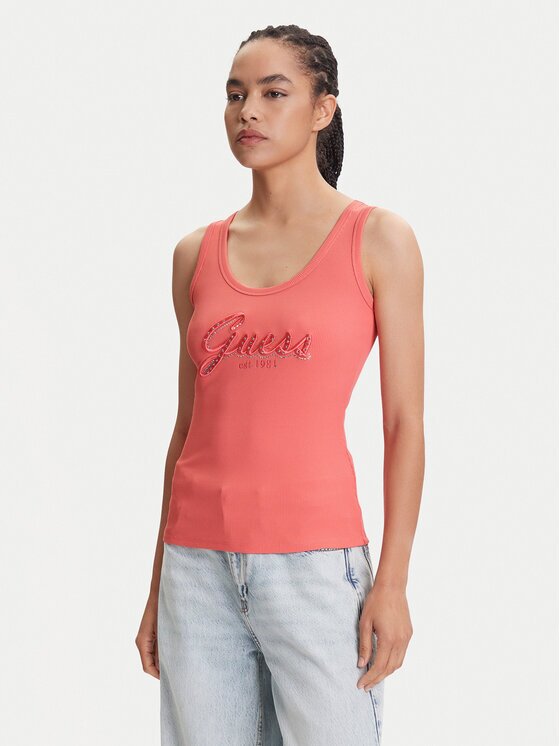 GUESS Top W5YP00 KCXJ2 Regular Fit