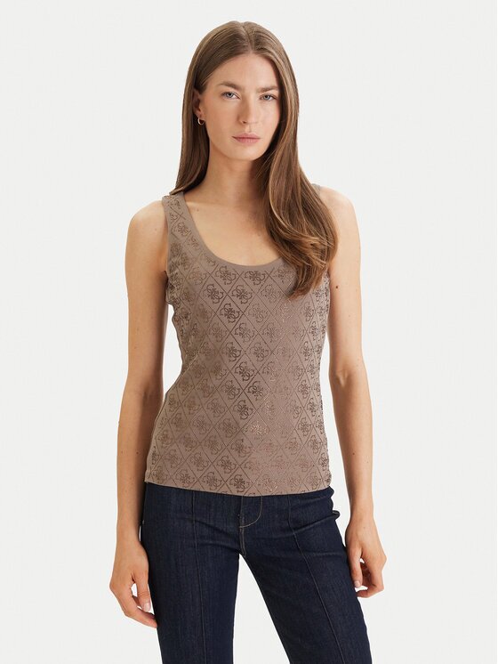 GUESS Top W6GP10 K2932 Regular Fit