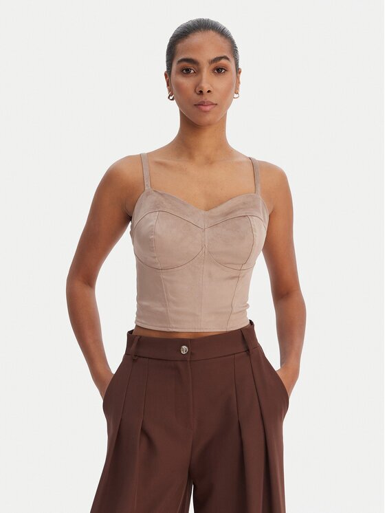 GUESS Top W6RH03 WJ472 Slim Fit