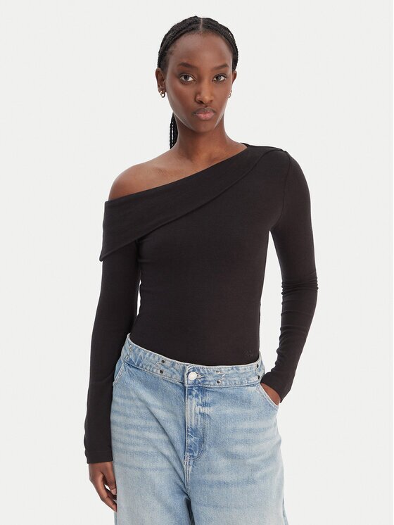 GUESS Top W6RP15 KD012 Slim Fit